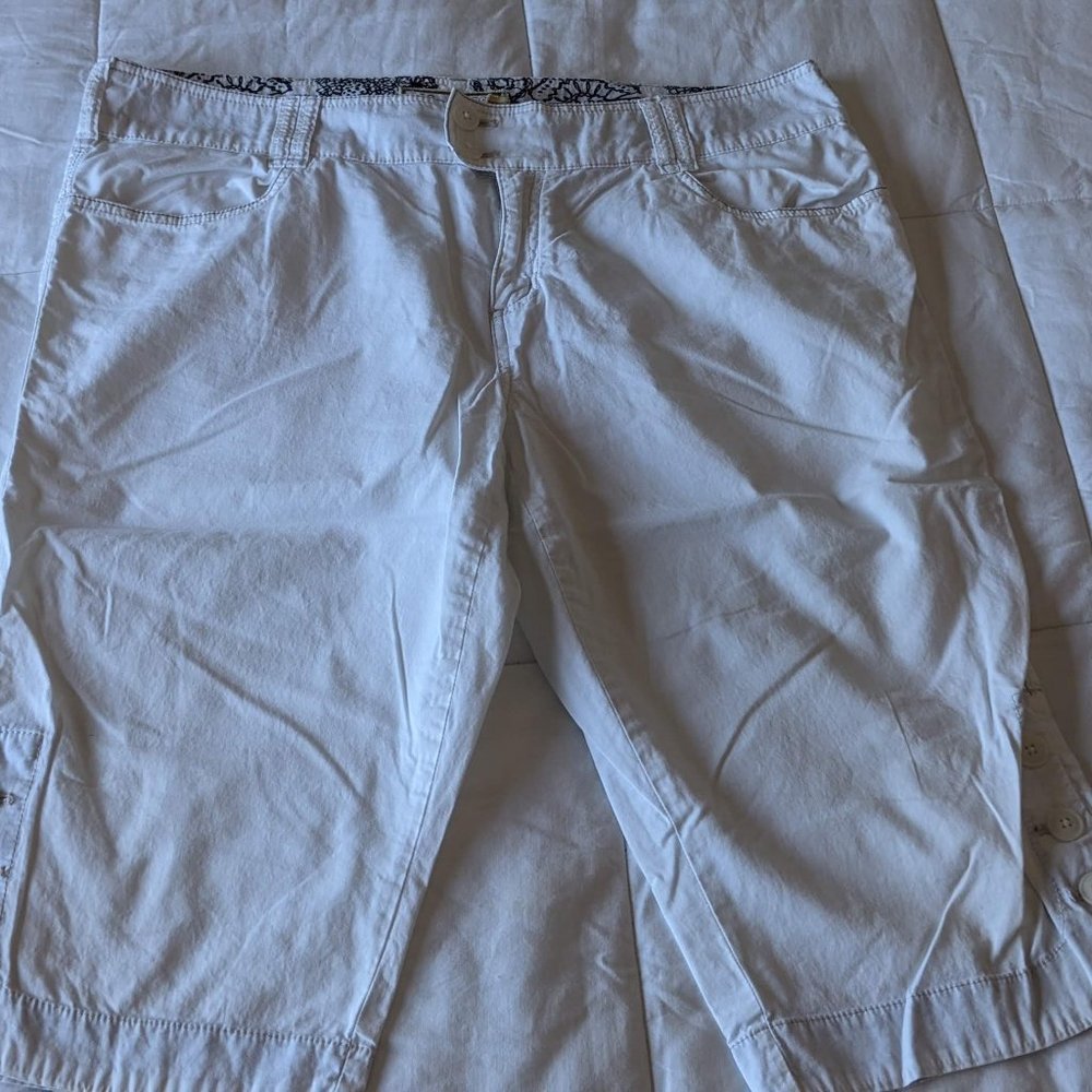 Adventure Clothing Cropped Khakis Women's Size 14